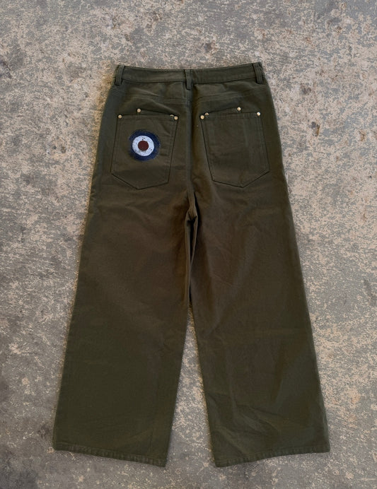 "Bullseye" Canvas Pants