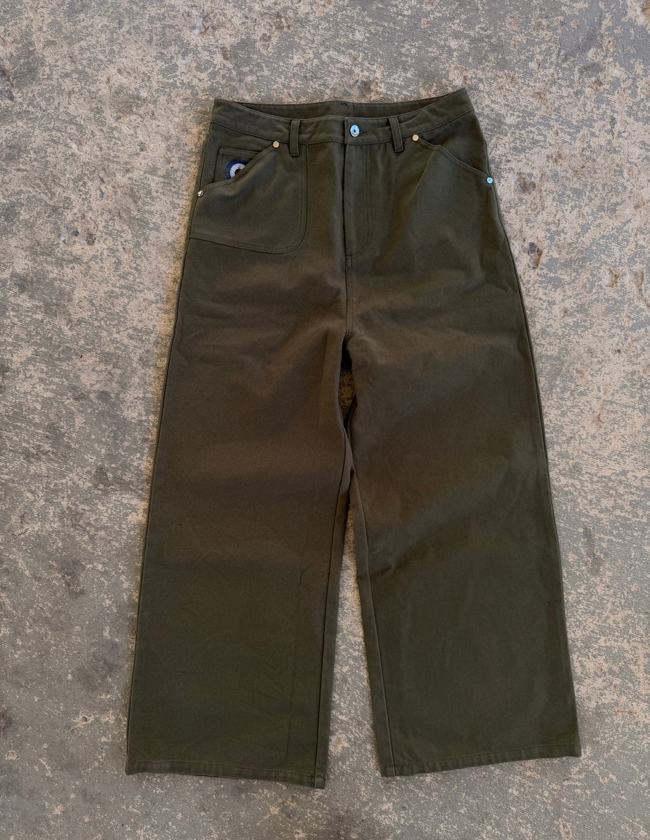 "Bullseye" Canvas Pants