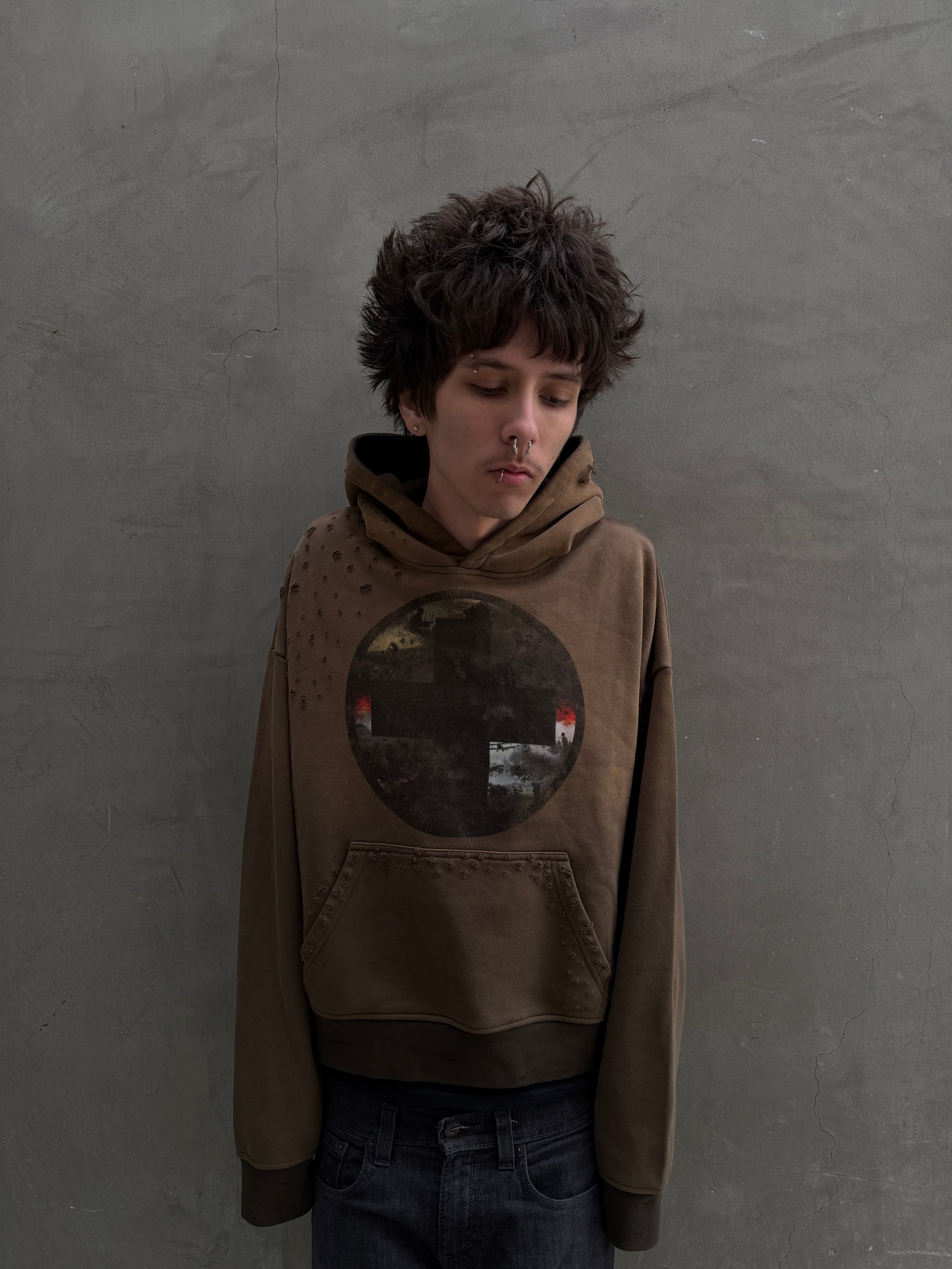 "DOWNED" HOODIE